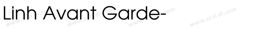 Linh Avant Garde字体转换